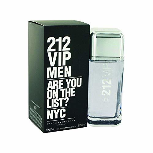 Social Carolina Herrera 212 Vip Men Agua de Tocador Vaporizador