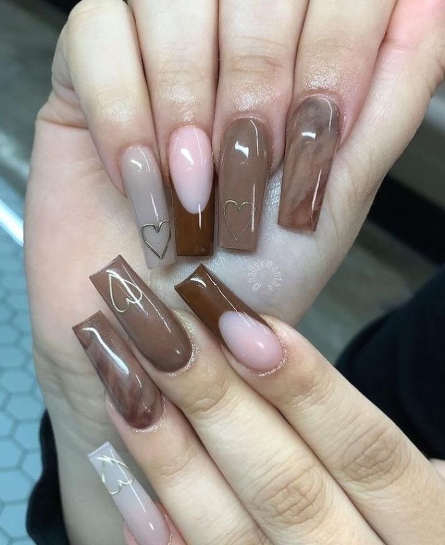 Fashion unhas nudes🤎