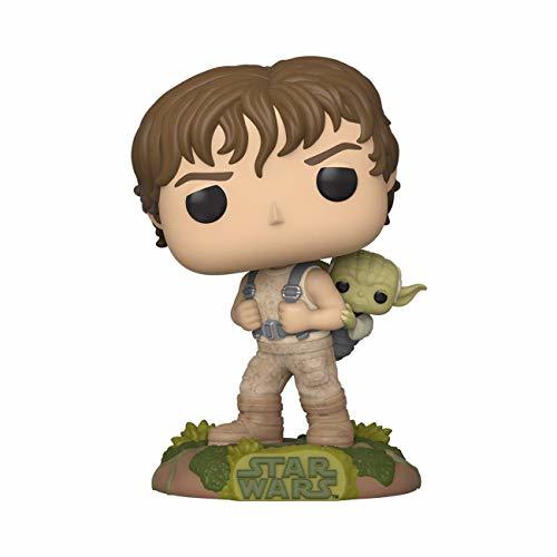 Juego Funko- Pop Vinyl: Star Wars-Training Luke with Yoda Figura Coleccionable, Multicolor