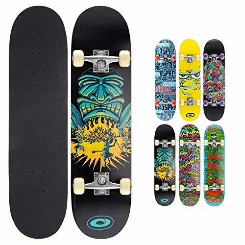 Social Osprey Skateboard Double Kick Pro. Monopatín infantil doble patada