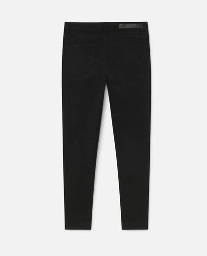 Lefties Men Super Skinny Black Jeans