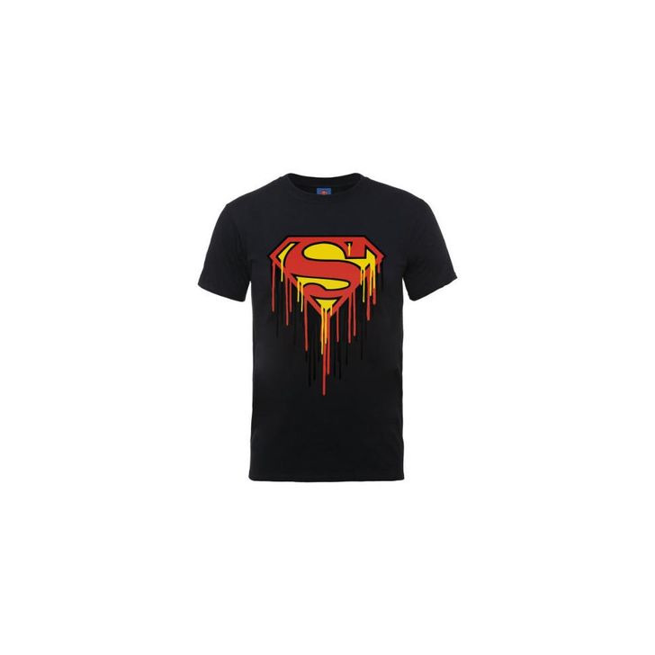 Productos DC Comics DC0001621 Official Superman Drip Logo Camiseta