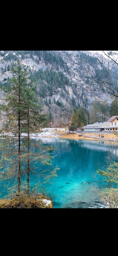 Lugar Blausee