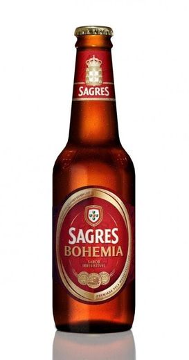 Cerveja "Sagres Bohemia"