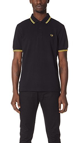 Moda Fred Perry M3600, Polo Para Hombre, Negro