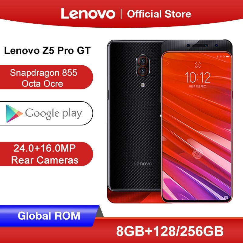 Lugar Lenovo Z5 Pro GT 855 ZUI 10.0 Smartphone Octa Core 8GB+256GB 6