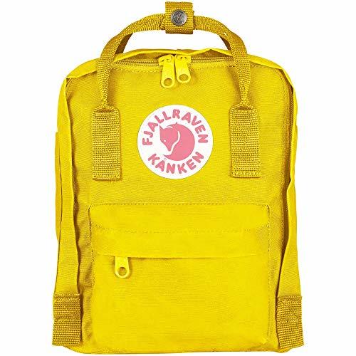 Fashion Fjällräven Kånken Mini Mochila de Senderismo Unisex Adulto, Amarillo