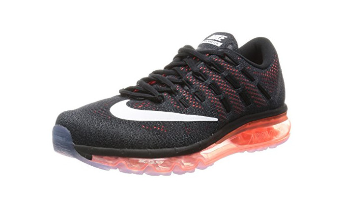 Moda Nike Air MAX, Zapatillas de Running para Hombre, Negro