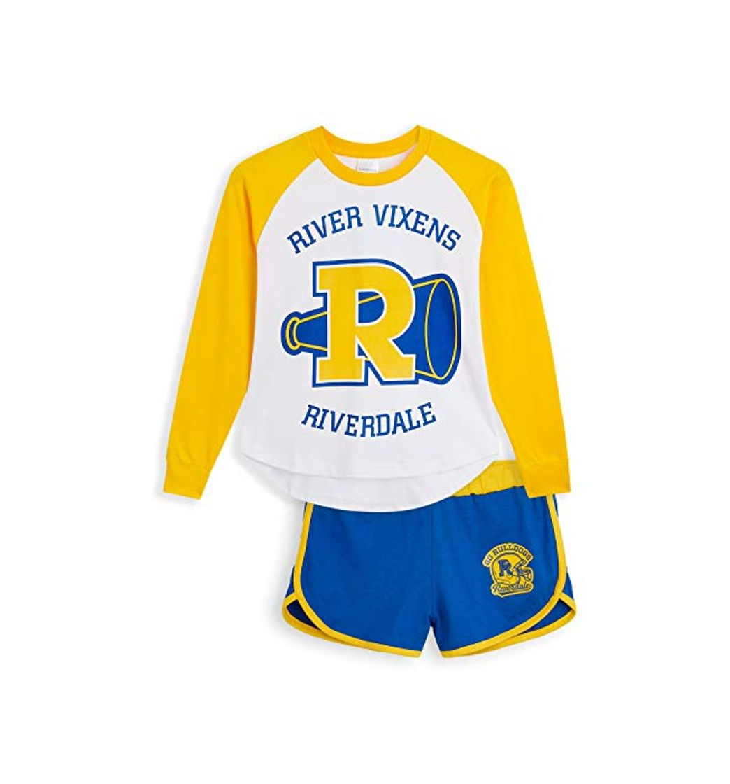 Fashion Riverdale Pijama Niña Verano, Ropa Niña 100% Algodon, Conjunto Pijama Niña con