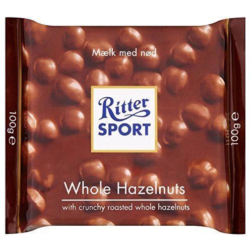 Ritter Sport Barra De Chocolate Con Leche - Avellanas Enteras