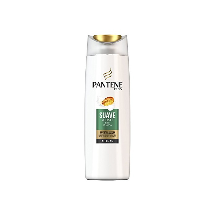 Belleza Pantene Pro-V Suave y Liso Champú para el Cabello Encrespado o Seco