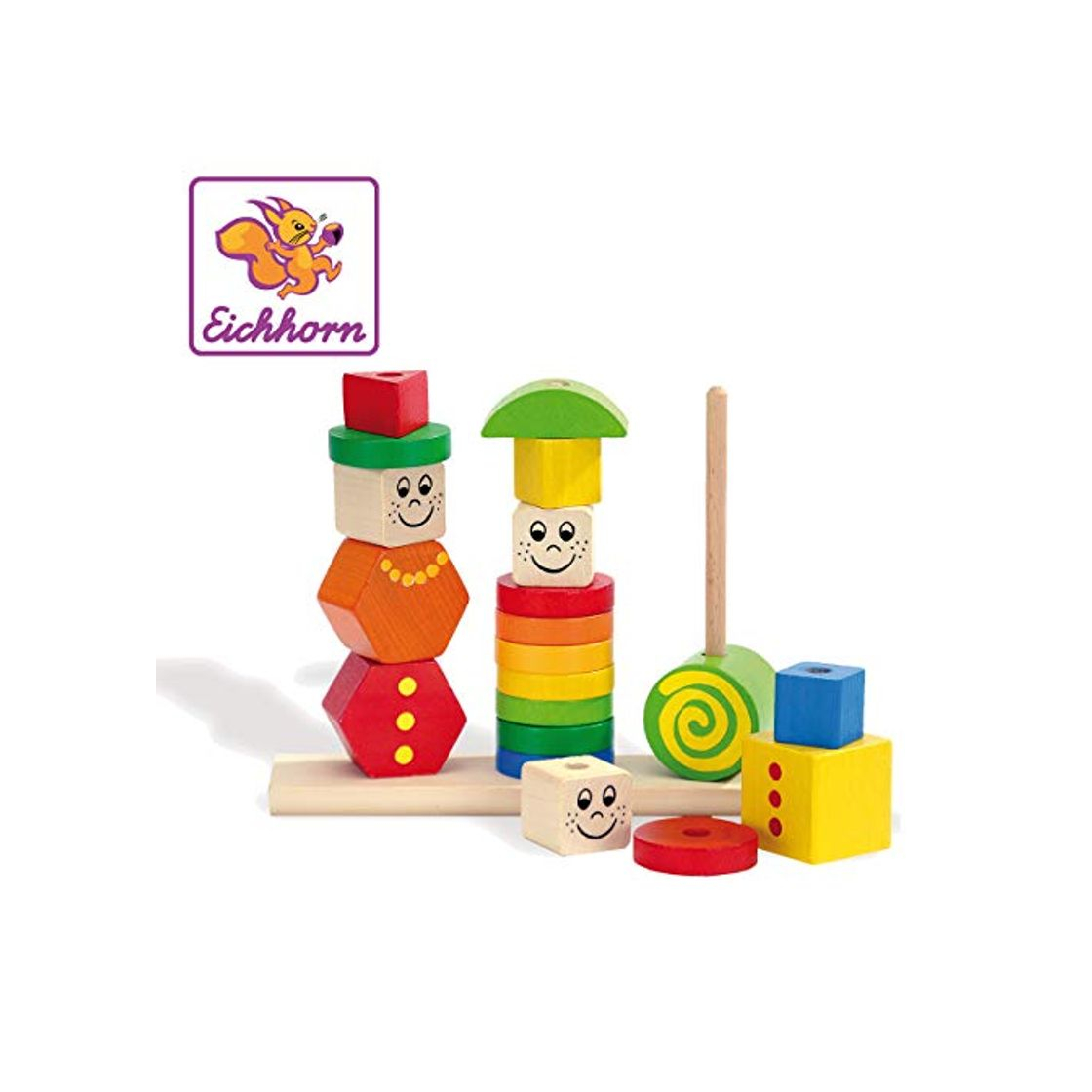 Product Eichhorn- Puzzle apilable de Figuras Madera