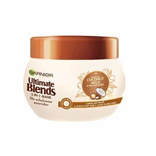 Mascarilla Garnier Ultimate Blends de leche de coco