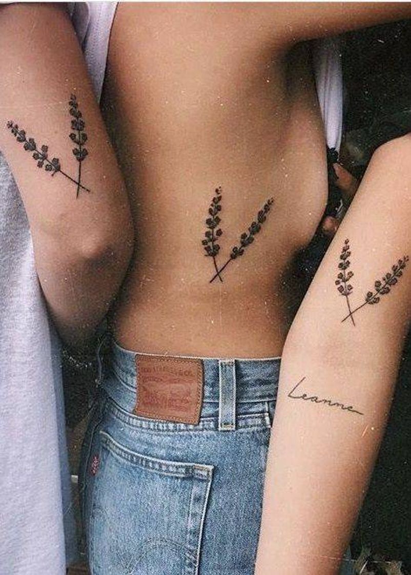 Moda Tatuagem irmãs/melhores amigas 🎨❤