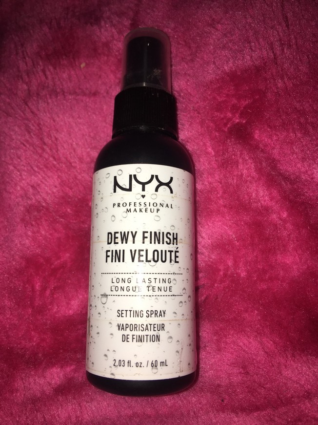 Producto Spray Dewy Finish NYX