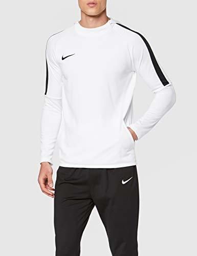 Nike M Nk Dry Acdmy18 Hoodie Po Sweatshirt, Hombre, Blanco