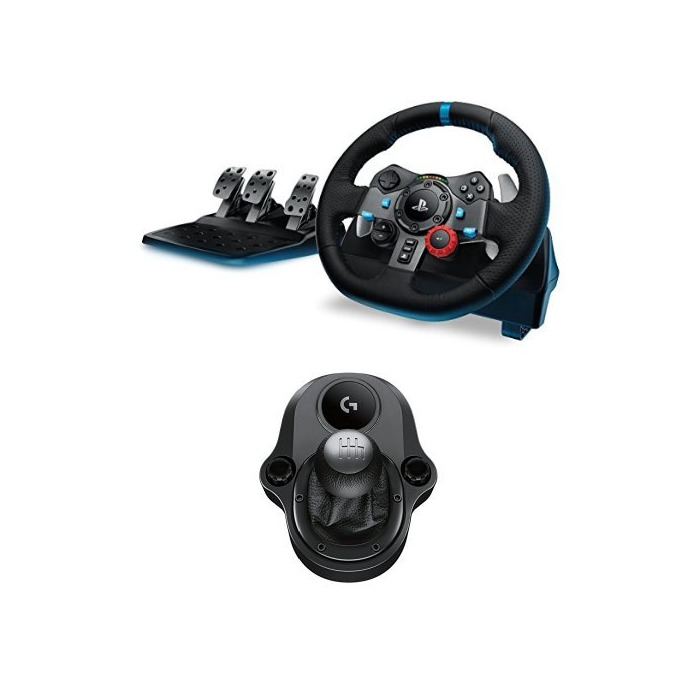 Product Logitech G29 - Volante para simulación de carreras (compatible con PS4, PS3