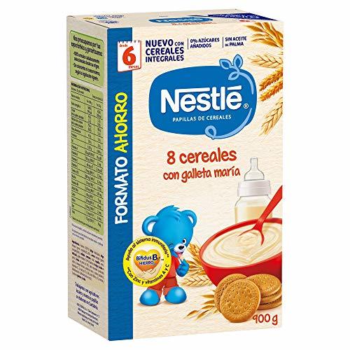 Producto Nestlé Papilla 8 cereales con galleta María