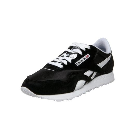 Reebok Classic Nylon, Zapatillas de Running para Mujer, Negro