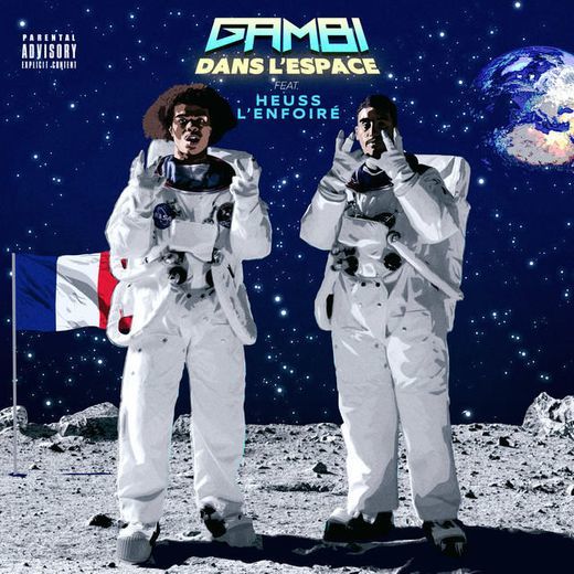 Canción Dans l'espace (feat. Heuss l'Enfoiré)