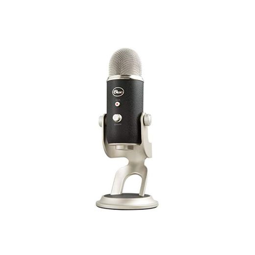 Blue Microphones Yeti - Micrófono USB para grabación y streaming en PC