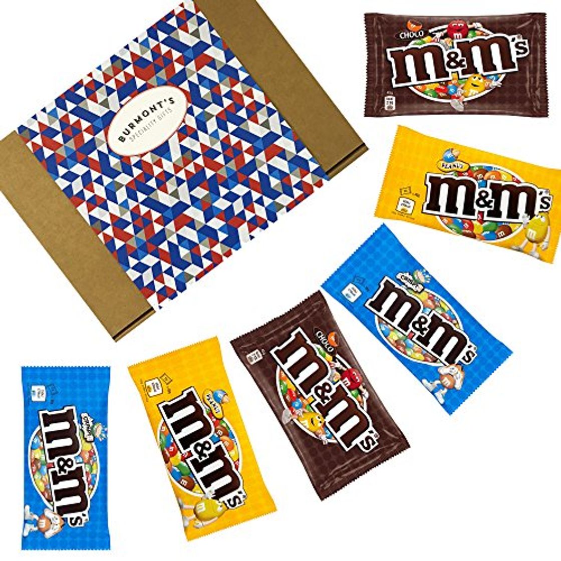 Social Caja De Regalo Selección De Chocolate Americano M&M's - Chocolate