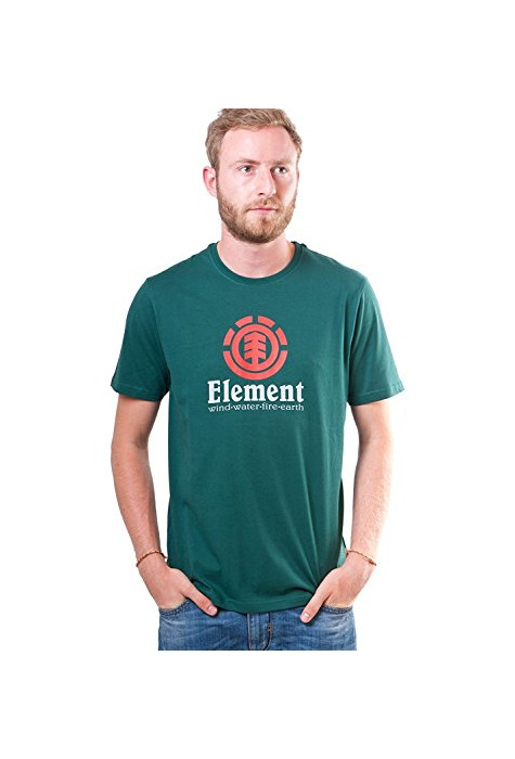 Fashion Element T-Shirt Vertical Ivy Green Gr.XL