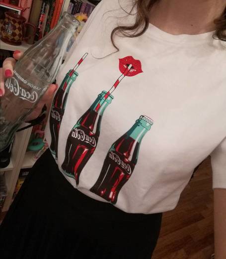 Stradivarius T-shirt Coca-Cola