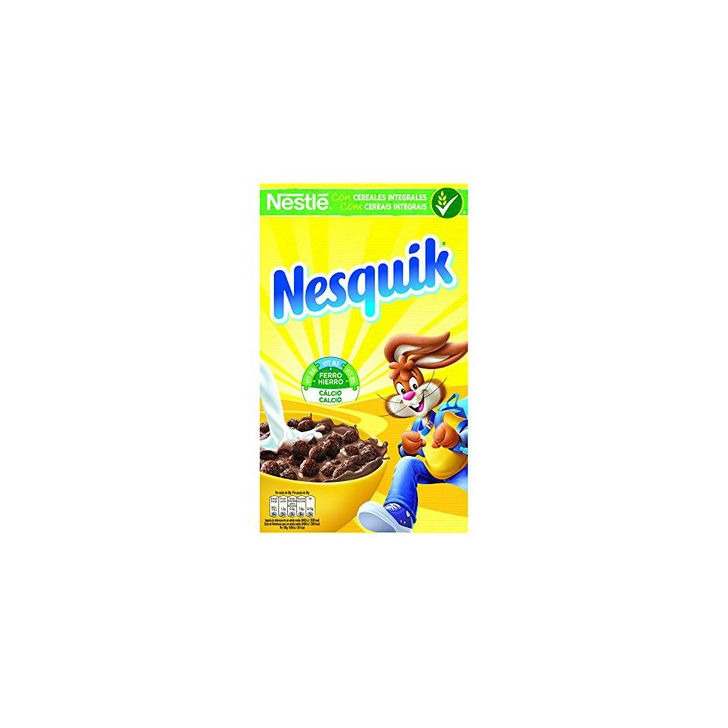 Producto Nestlé Nesquik Cereales de trigo y maíz tostados al cacao