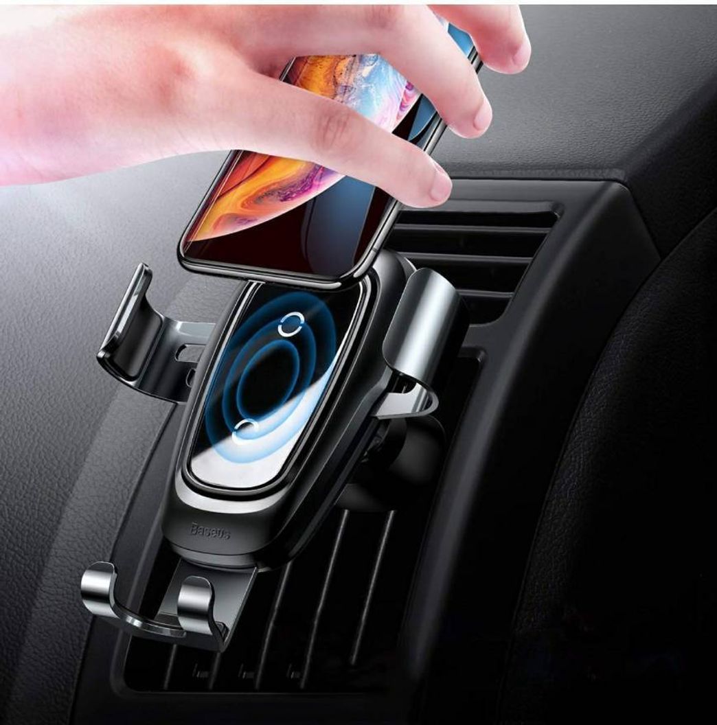 Social Baseus wireless car charger