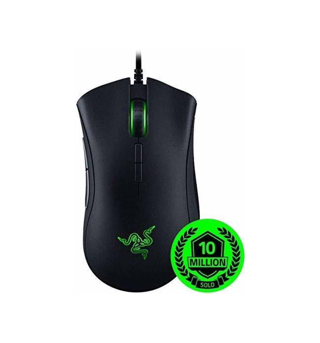 Social Razer DeathAdder Elite - Ratón  Esposts gaming, sensor óptico True 16000