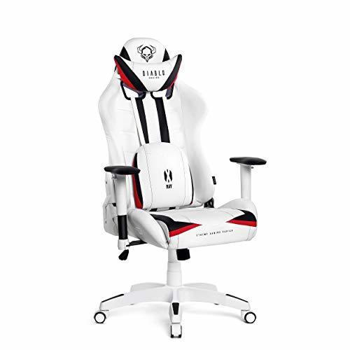 Social Diablo X-Ray Gaming Silla de Oficina Silla Gamer Apoyabrazos 2D Diseño Ergonomico