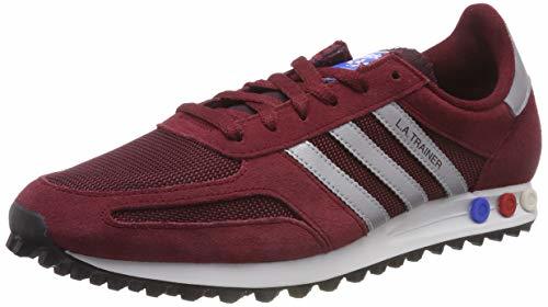 Moda adidas La Trainer, Zapatillas de Gimnasia para Hombre, Rojo