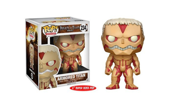 Juegos Funko- Armored Figura de Vinilo, seria Attack on Titan