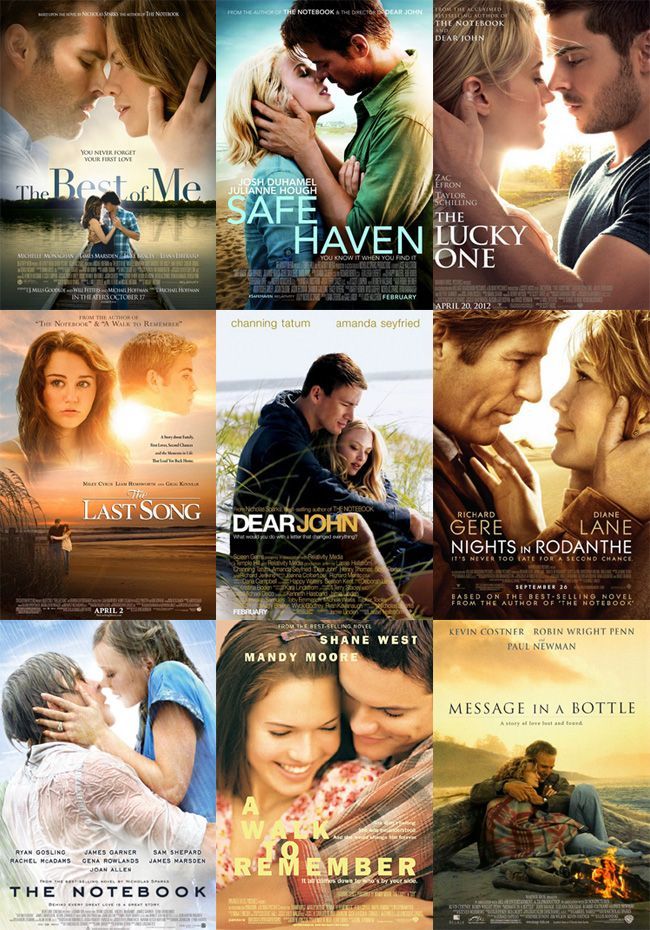 Moda Nicholas Sparks