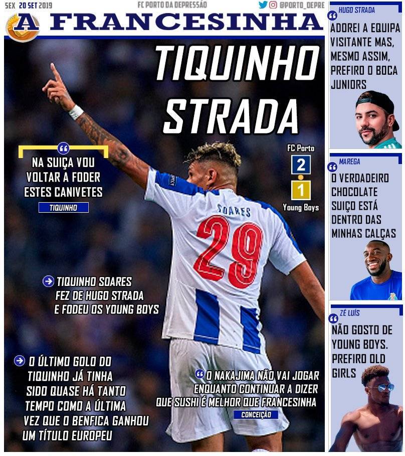 Social A FRANCESINHA #5

TIQUINHO STRADA 