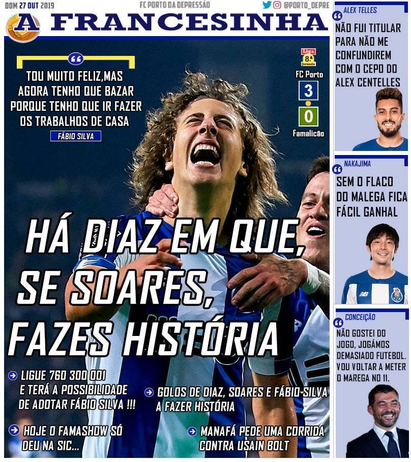 Social A FRANCESINHA #12

HÁ DIAZ EM QUE, SE SOARES, FAZES HISTÓRIA