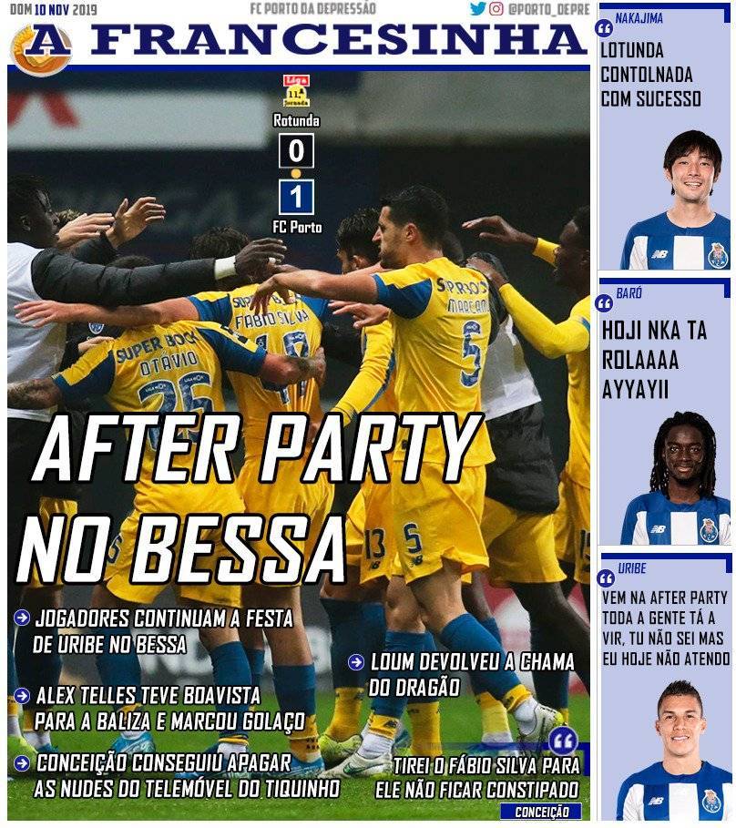 Social A FRANCESINHA #16

AFTER PARTY NO BESSA 