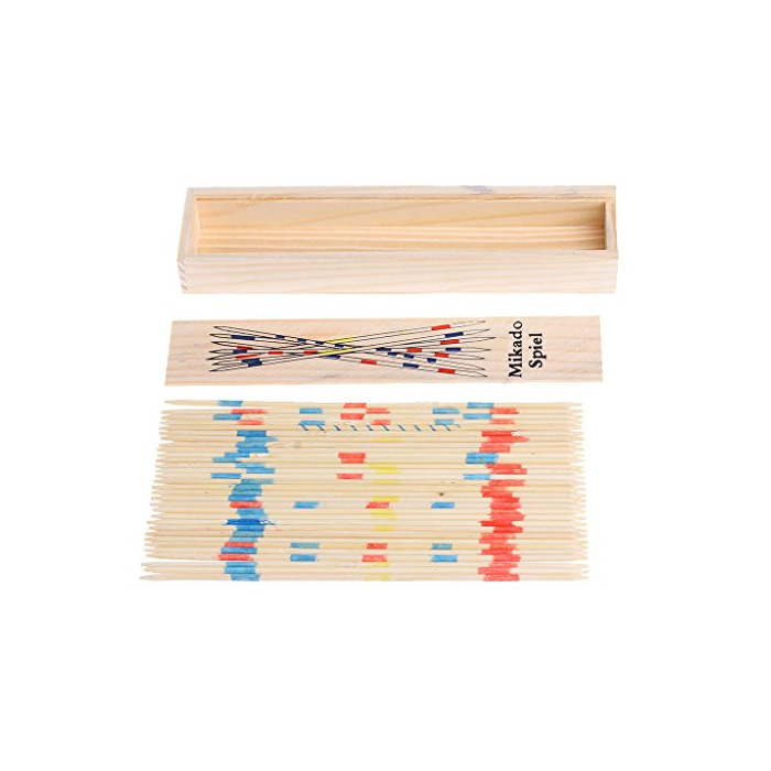 Product qingqingR Juego de Palos de Madera para Juego de Mikado Spiel Tradicional