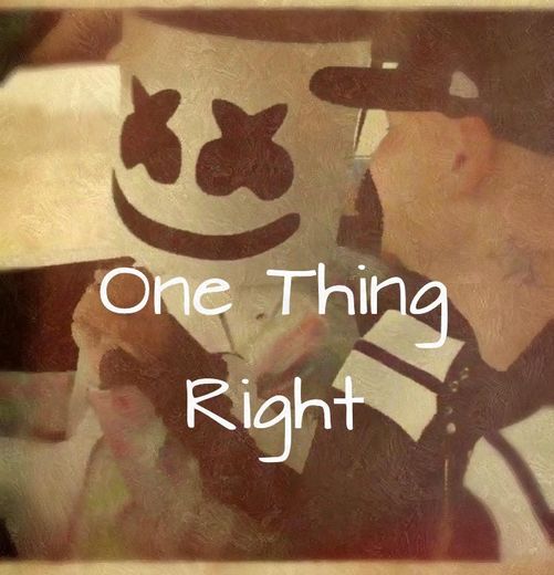 One Thing Right