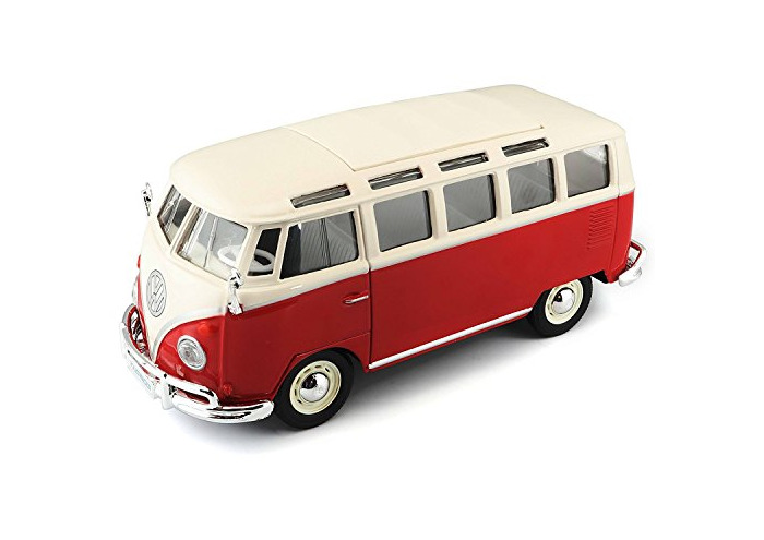 Social Tavitoys, 1/24 Special VW Samba Blanco y Rojo