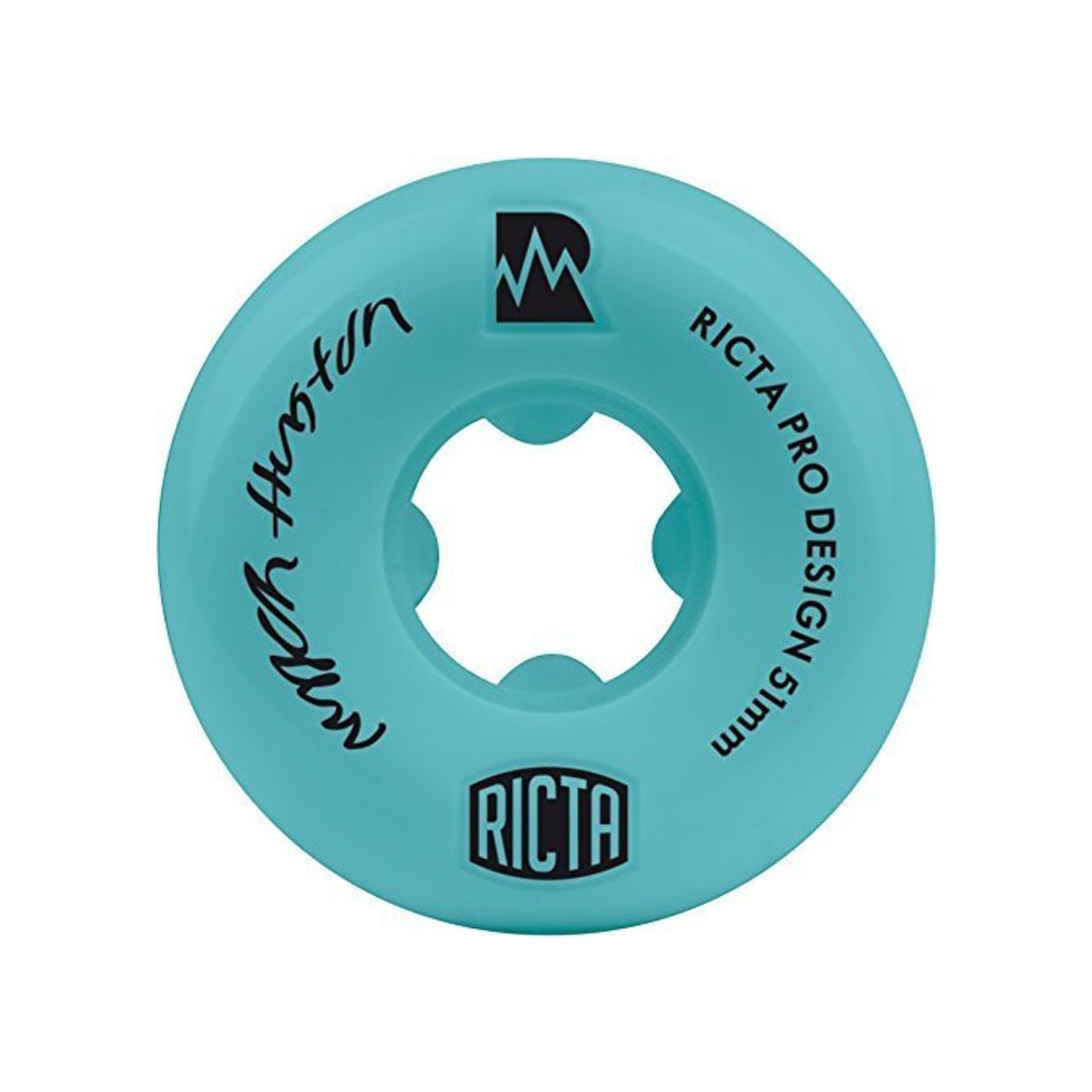 Products Ricta Nyjah Huston Pro NRG Teal Skateboard Wheels - 51mm 81b