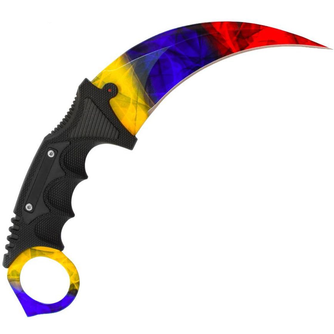 Social Knife Karanbit marble face ice fire 