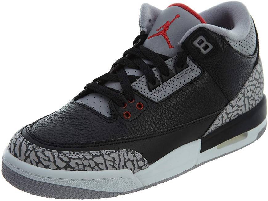 Moda Air Jordan 3 Retro Black 