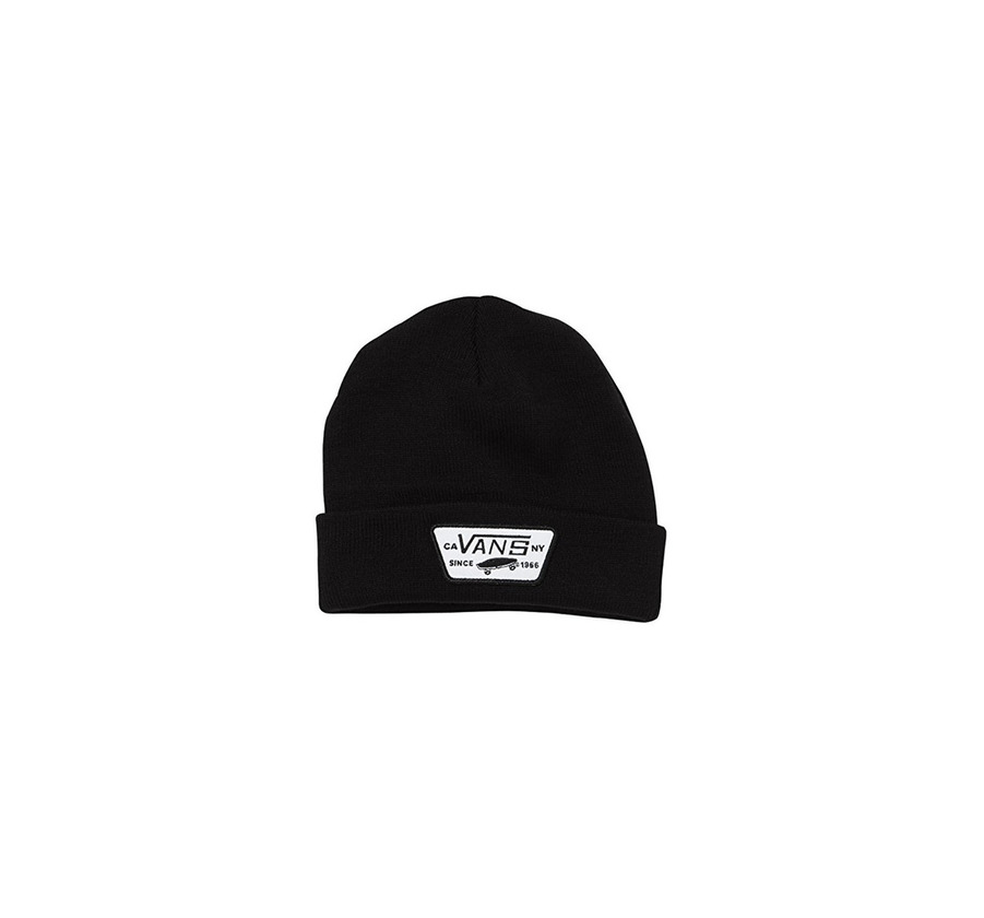 Moda Vans Milford - Gorro para Hombre Negro Negro Talla