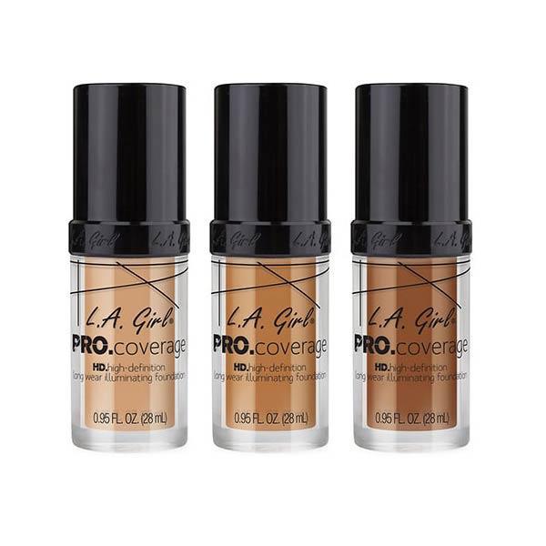 Social LA Girl Pro Coverage Foundation