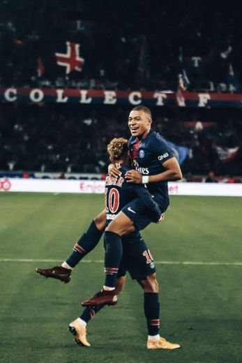 Mbappe and Neymar