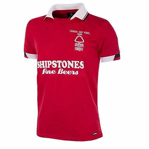 copa Nottingham Forest 1988-1989 Retro Football Shirt Camiseta Cuello de fútbol