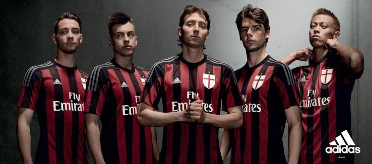 Moda Milan futebol