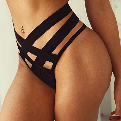Social BaZhaHei Ropa interior Lencería Sexy de Mujer Calzoncillos de Tanga Ropa Interior